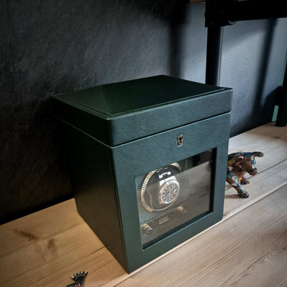 Watch winder met lade British Racing 1 horloge Wolf 1834 - Horlogerieshop.nl