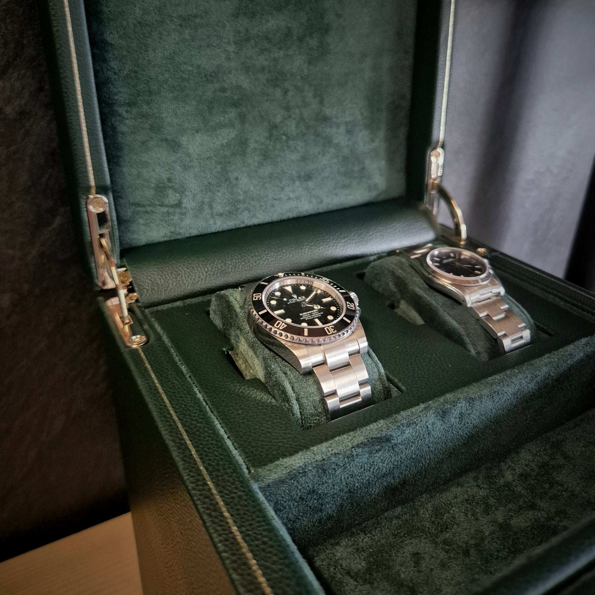 Watch winder met lade British Racing 1 horloge Wolf 1834 - Horlogerieshop.nl