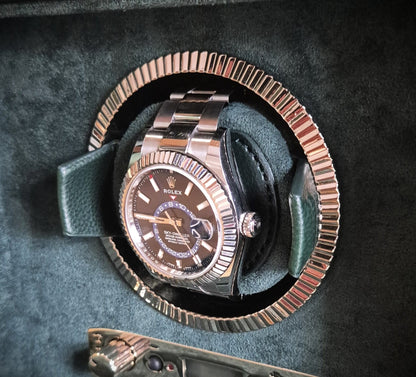 Watch winder met lade British Racing 1 horloge Wolf 1834 - Horlogerieshop.nl