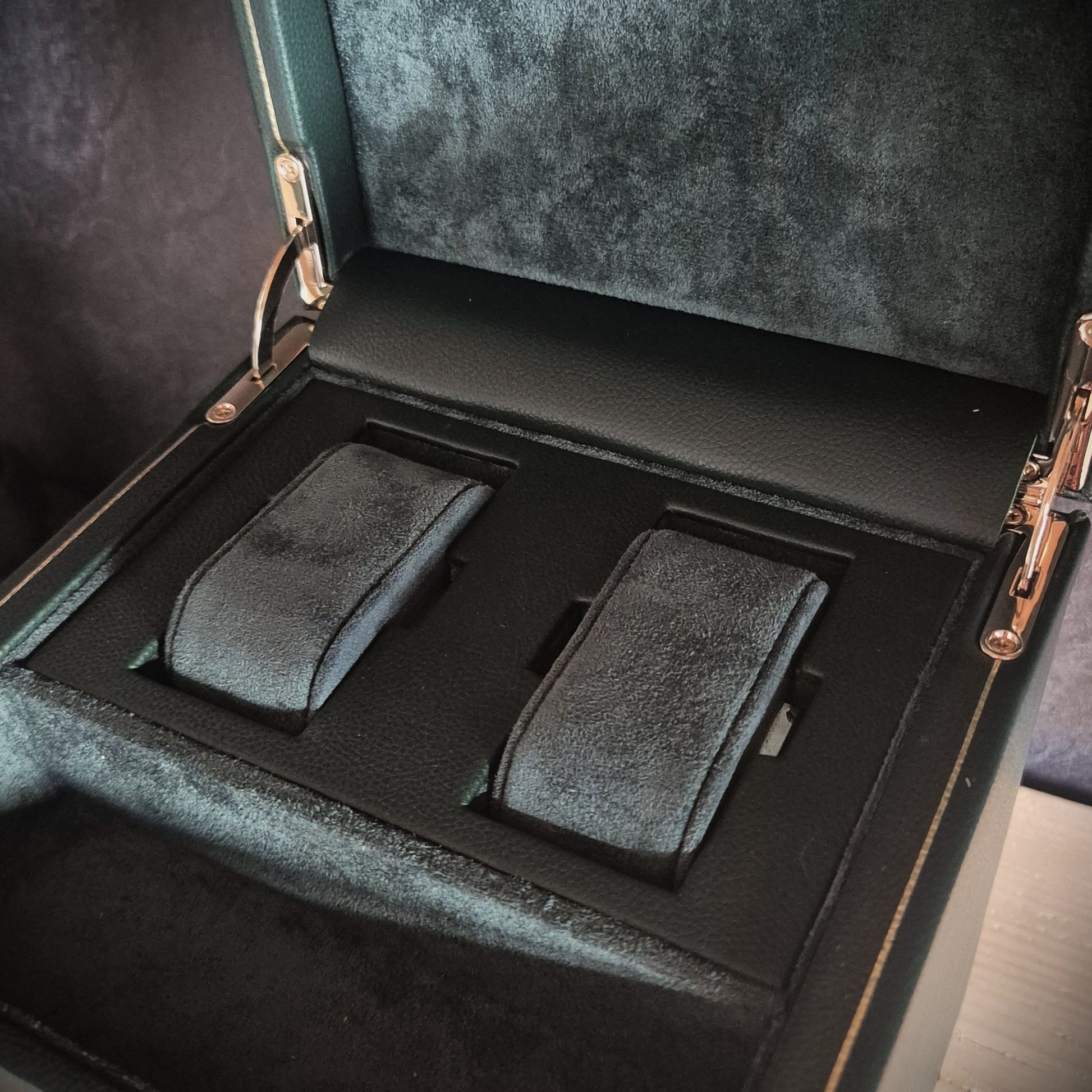 Watch winder met lade British Racing 1 horloge Wolf 1834 - Horlogerieshop.nl