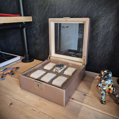 Horlogedoos Palermo 6 horloges Wolf 1834