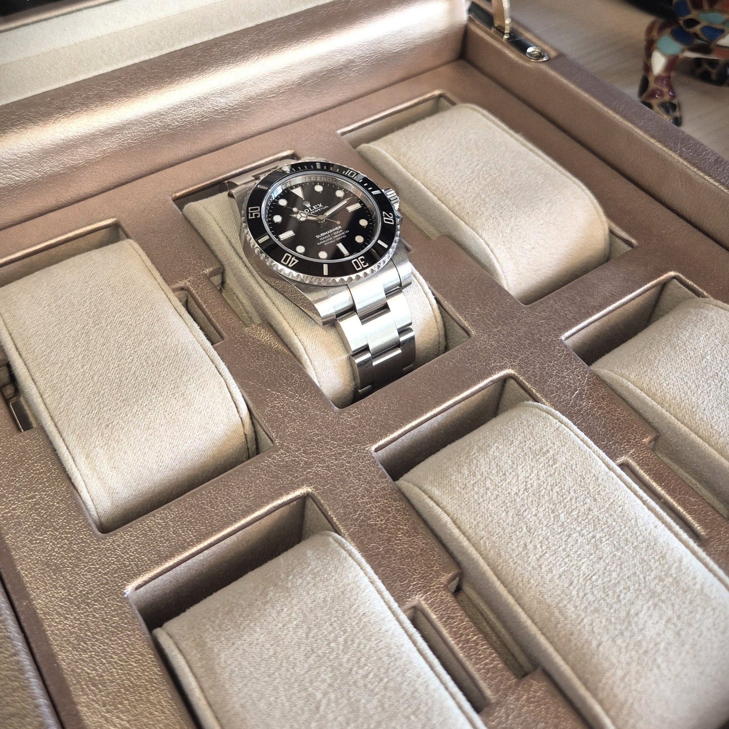 Horlogedoos Palermo 6 horloges Wolf 1834