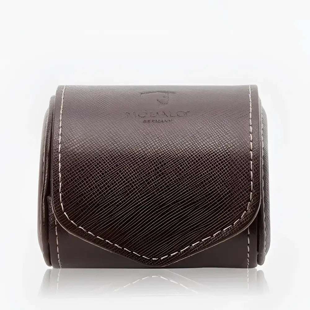 Horloge pouch Bruin leder Modalo - Horlogedoos - Horlogerieshop.nl