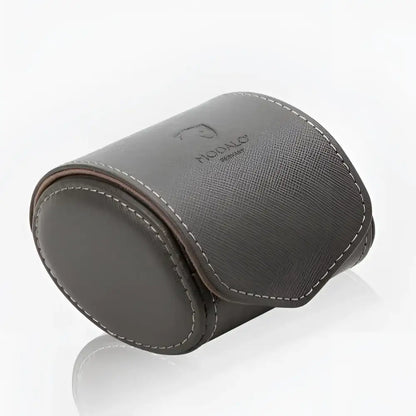 Horloge pouch Taupe leder Modalo - Horlogedoos - Horlogerieshop.nl