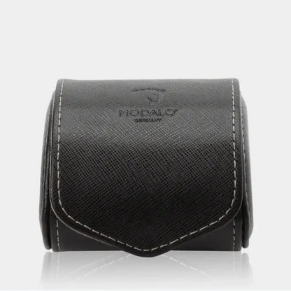 Horloge pouch Zwart leder Modalo - Horlogedoos - Horlogerieshop.nl