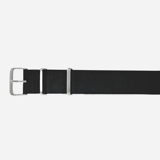 Horlogeband Nato Obsidian Black - Horlogebanden - Horlogerieshop.nl