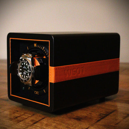 Watch Winder Leder 1 Horloge Leanschi