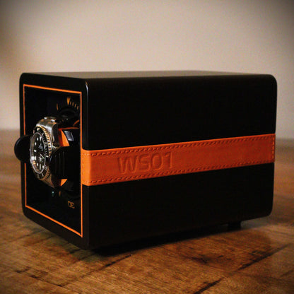 Watch Winder Leder 1 Horloge Leanschi