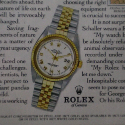 Vintage Rolex Datejust advertentie - Lifestyle - Horlogerieshop.nl