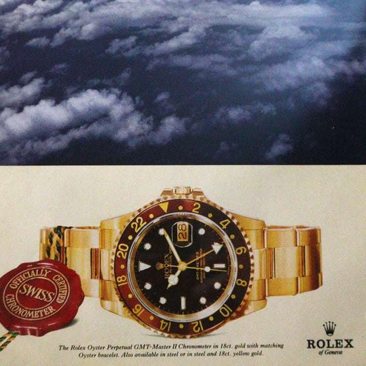 Vintage Rolex GMT-Master advertentie