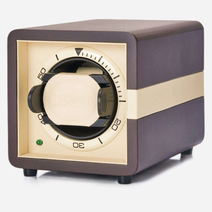 Watch Winder Leder 1 Horloge Leanschi